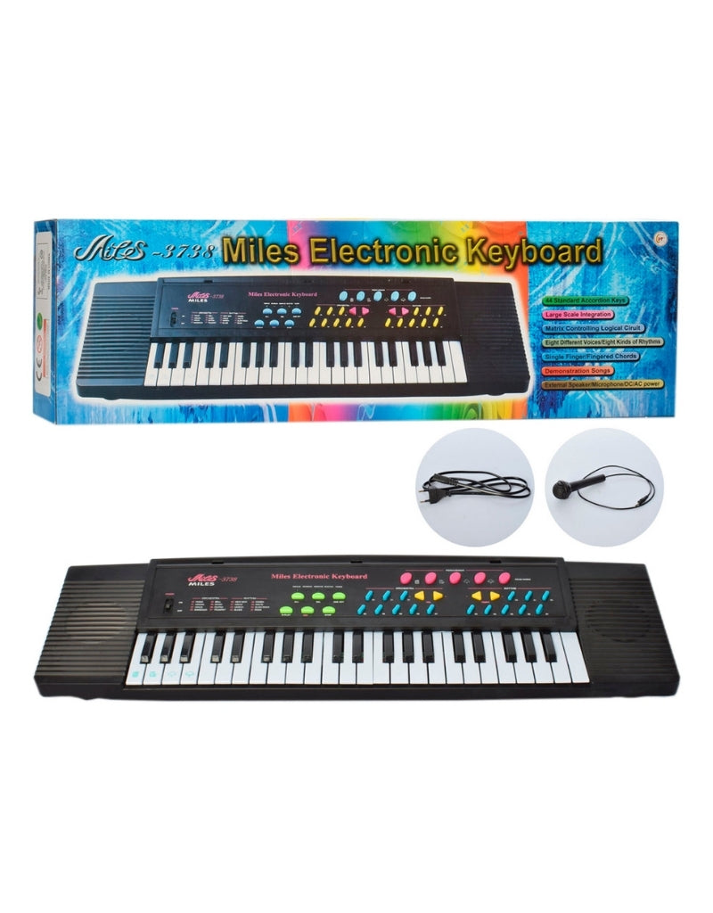 Digital Electronic Piano With Microphone Portable Keyboard Set