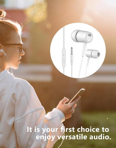 𝗧𝗿𝗮𝗻𝘆𝗼𝗼 Stereo Music Earphone Universal 3.5MM Plug T-R4