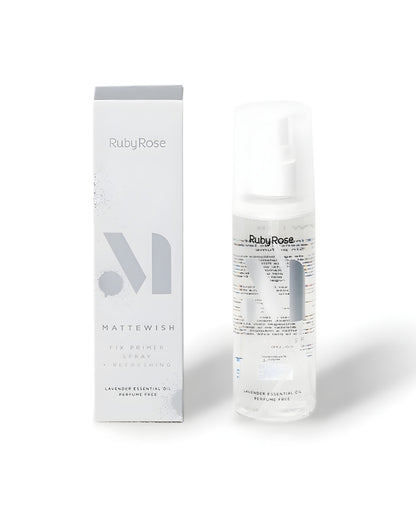 𝗥𝘂𝗯𝘆 𝗥𝗼𝘀𝗲 HB-602 Fix Primer Spray & Refreshing 118 ML