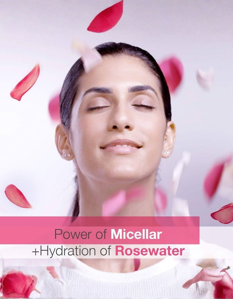 𝗝𝗼𝗵𝗻𝘀𝗼𝗻'𝘀 Fresh Hydration Micellar Rose Water Infused 400 ML
