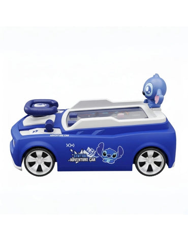 Backlight And English Language Learning Stitch Car Simulator With Melodies