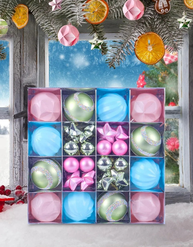 Set Of 45 PCS Candy Ornaments for Christmas Tree