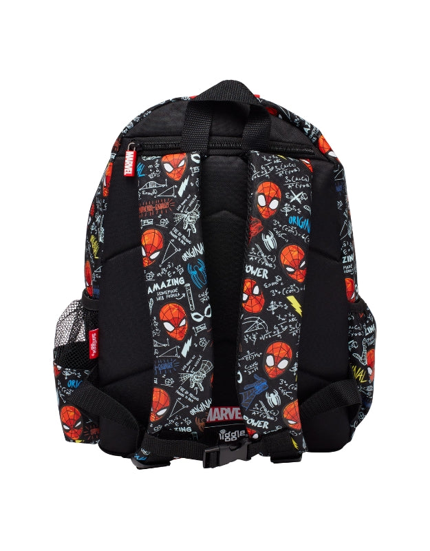 𝗦𝗺𝗶𝗴𝗴𝗹𝗲 Spider Man Junior Character Hoodie Backpack