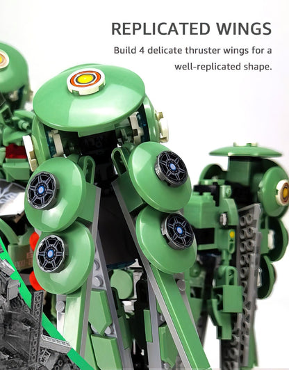 Assembling Robot Model NZ-666 Kshatriya Gundam 2091 PCS