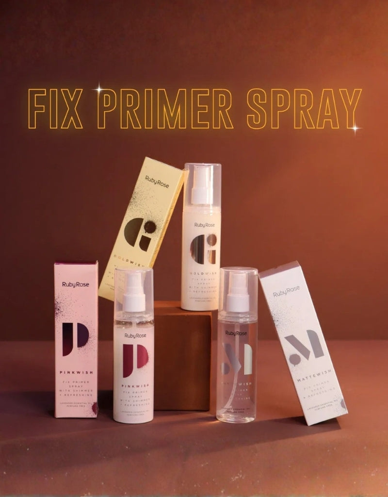 𝗥𝘂𝗯𝘆 𝗥𝗼𝘀𝗲 HB-602 Fix Primer Spray & Refreshing 118 ML
