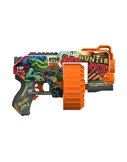 Toy gun Fast Pioneer Monster Hunter with soft bullets 24 rounds