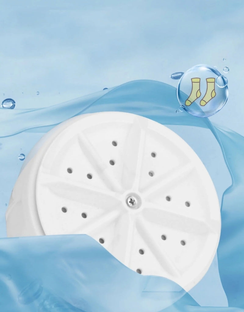 Ultrasonic Portable Washing Machine K-5 Turbine White