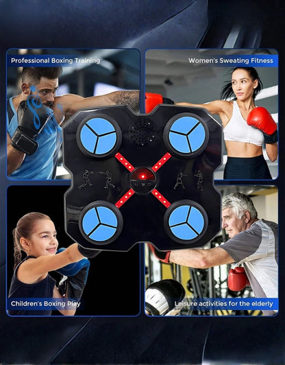 Wall Mounted Smart Bluetooth Music Boxing Trainer