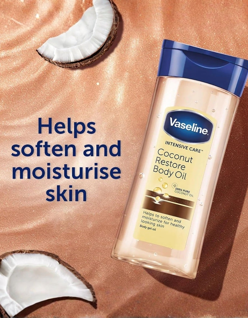 𝗩𝗮𝘀𝗲𝗹𝗶𝗻𝗲 Coconut Restore Body Oil 200 ML