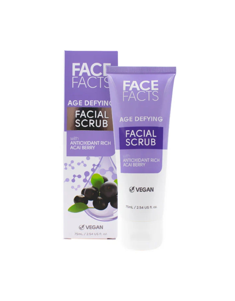 𝗙𝗮𝗰𝗲 𝗙𝗮𝗰𝘁𝘀 Age Defying Facial Scrub Acai Berry 75 ML
