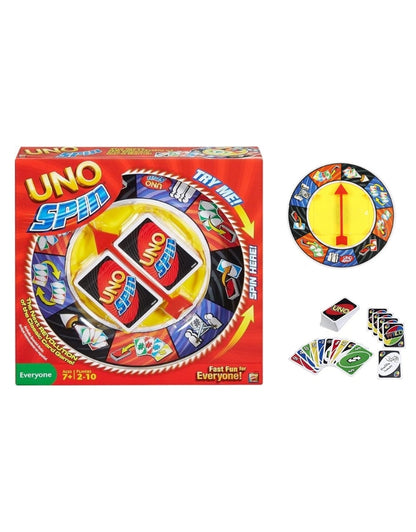 UNO Spin Card Game for Kids & Adult