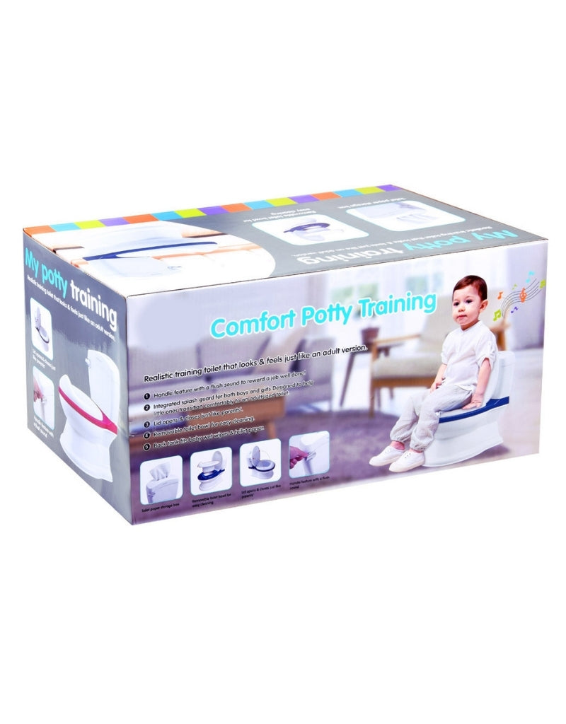 Potty Training Seat with Lid Bowl and Sound
