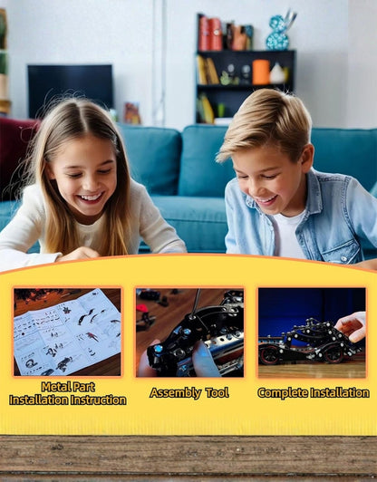 𝗛𝗼𝘁𝗪𝗵𝗲𝗲𝗹 332 PCS Metal Car Model Building Toys