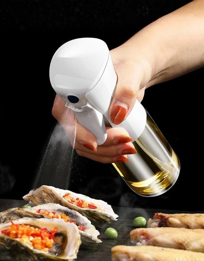 DannyHome 200ml Olive Oil Sprayer Bottle Kitchen High-Pressure Sprayer Bottle Leak-proof BBQ Air Fryer Sprayer Oil