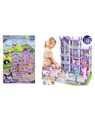 Kuromi Villa Role Play Set 409 PCS