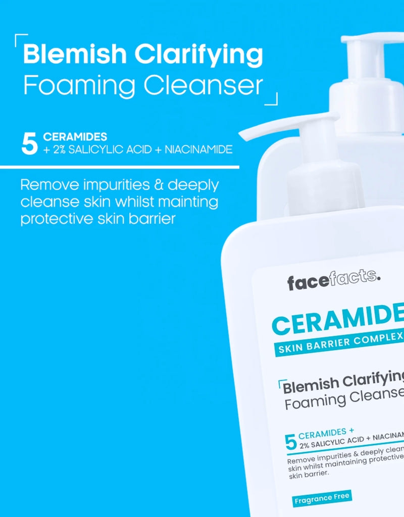 𝗙𝗮𝗰𝗲 𝗙𝗮𝗰𝘁𝘀 Ceramide Blemish Foaming Cleanser 400 ML