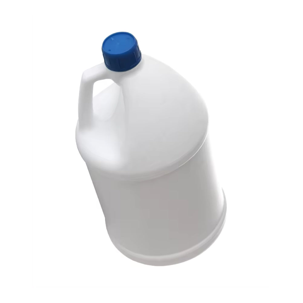 AAA Pool Water Cleaner 5L white plastic container with blue cap