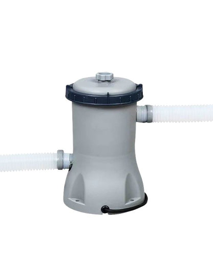 Bestway 56629 Power Steel pool filter pump included in the set for clean and clear water maintenance