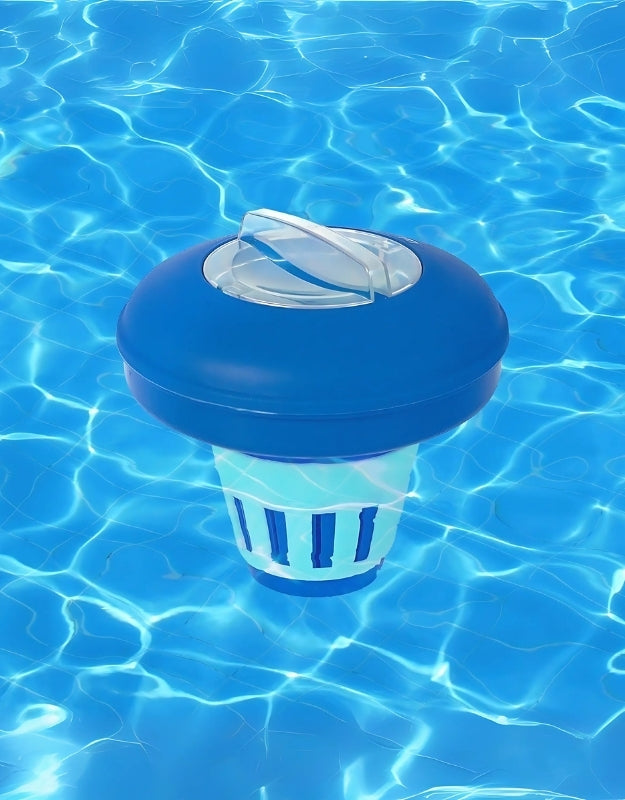 Bestway 58071 floating chlorine dispenser for swimming pool water treatment