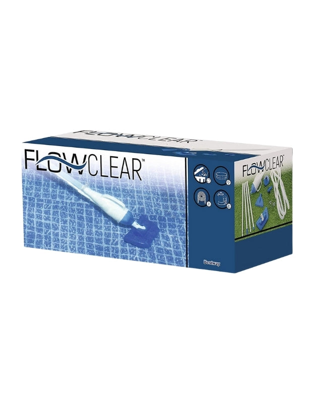 Bestway 58212 Flowclear Aquacrawl pool vacuum retail packaging box