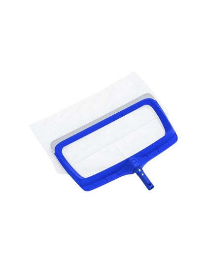 Bestway 58660 pool leaf collector net with blue frame and fine mesh