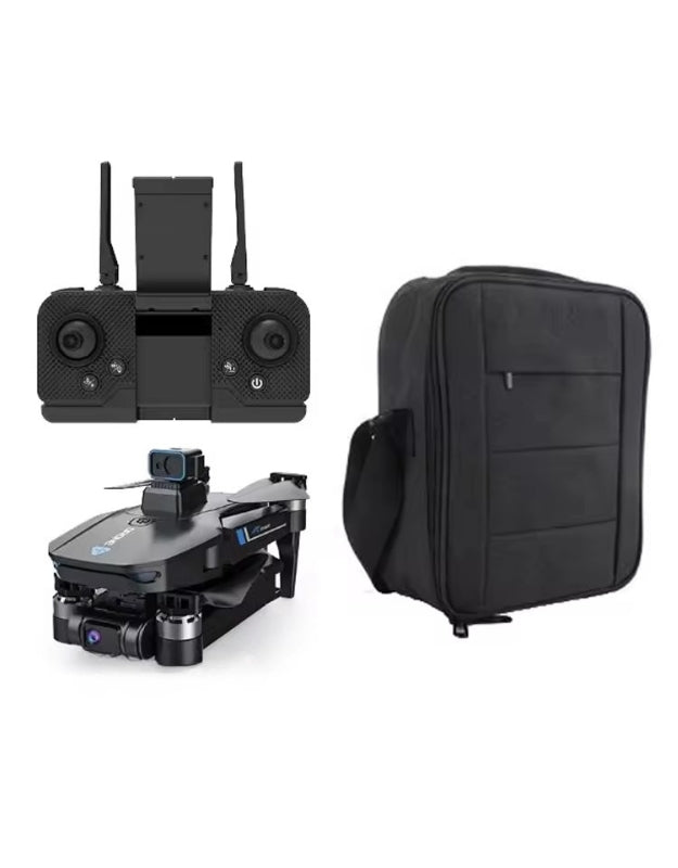Brushless GPS drone with remote control and carry backpack
