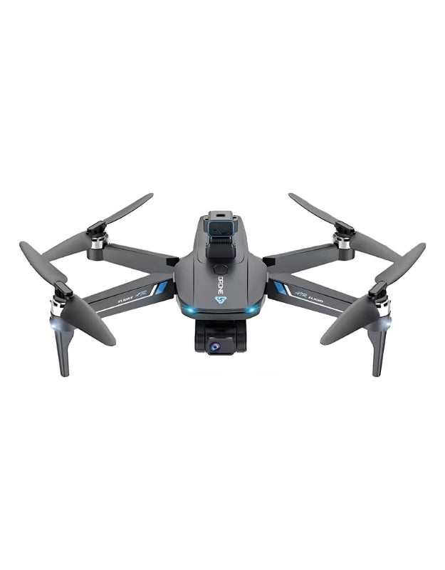 Brushless motor drone HD camera close-up front view