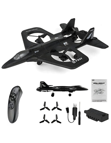 Combat Falcon drone package with controller, propellers, and accessories