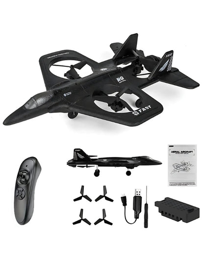 Combat Falcon drone package with controller, propellers, and accessories