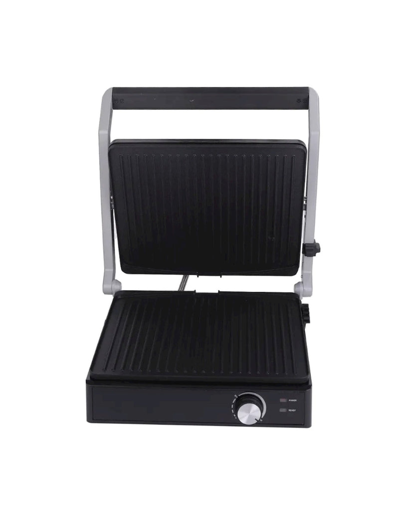 Dessini Easy & Sweetlife 2000W contact grill open view – double-sided non-stick cooking surface