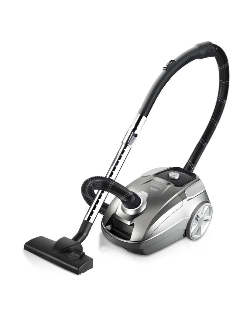 Dessini Vacuum Cleaner Super Silent 2500W with hose and floor brush attachment