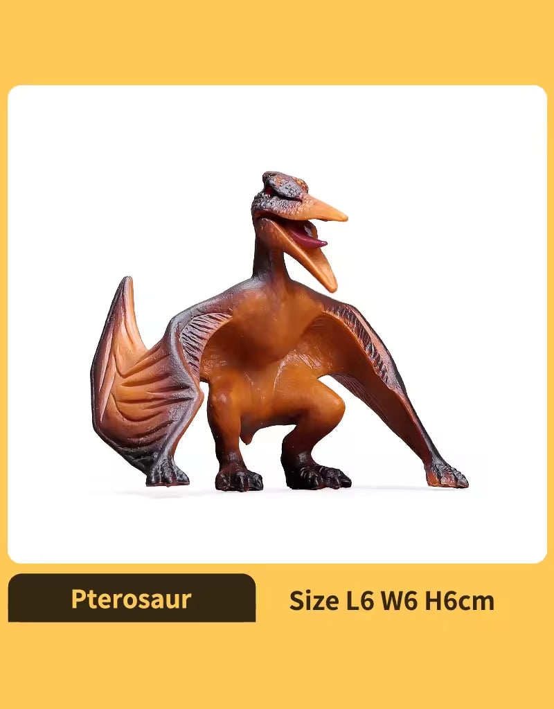 Pterosaur dinosaur model with wings included in the scene puzzle set