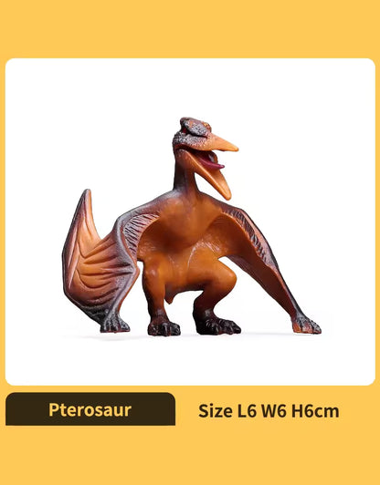 Pterosaur dinosaur model with wings included in the scene puzzle set