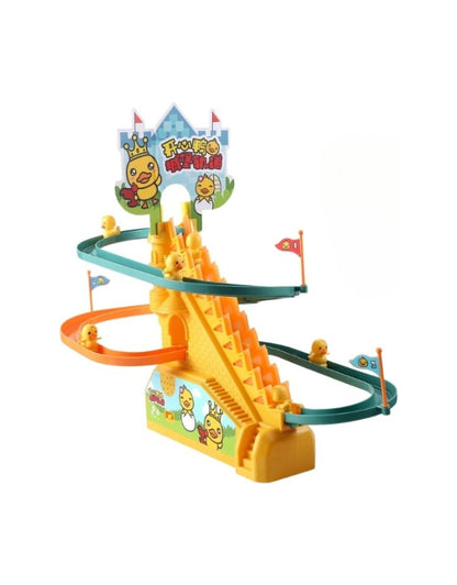 Automatic Stair Climbing Chickens with LED Lights and Music