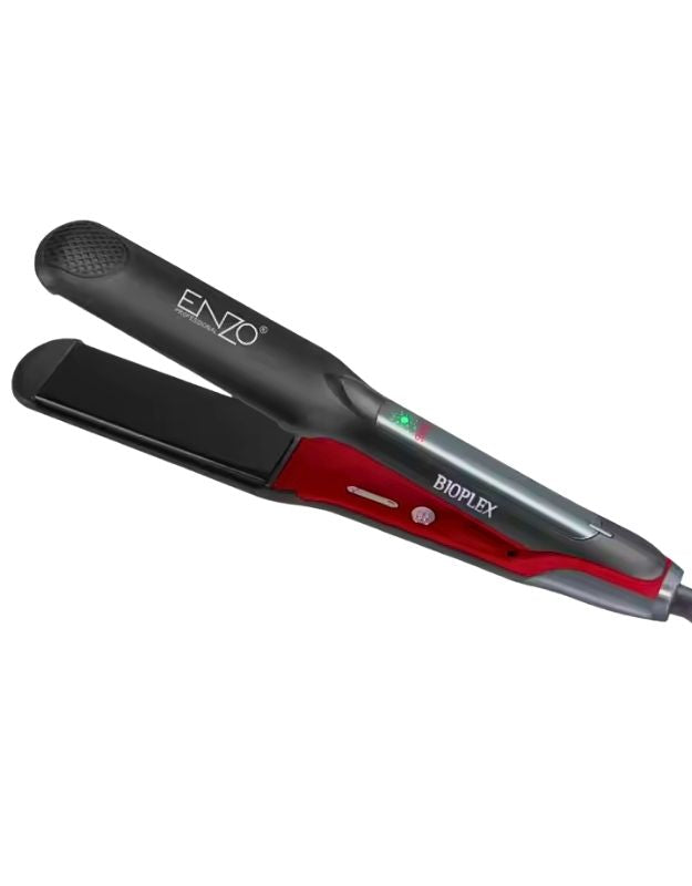 Enzo EN-3986 protein hair straightener professional tool kit, ceramic heating plates.