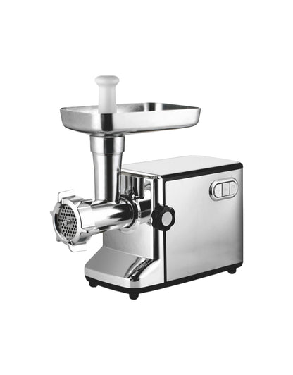 General Power Meat Grinder 2200W in stainless steel design with detachable tray and meat pusher