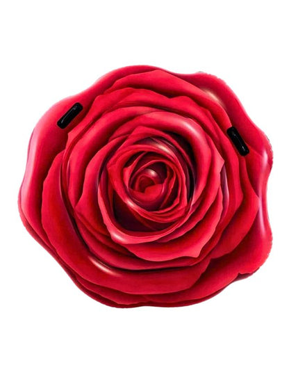 Intex 58783EU inflatable red rose float mat – top view