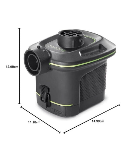 Intex 66638 Quick-Fill electric pump dimensions 12.95 x 11.18 x 14.99 cm