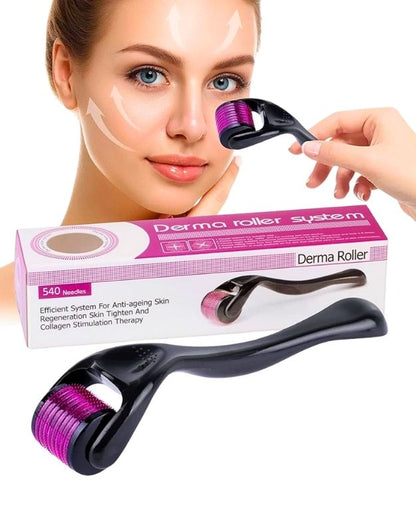 Microneedle derma roller 0.75mm for scar removal, anti-aging and skin care therapy