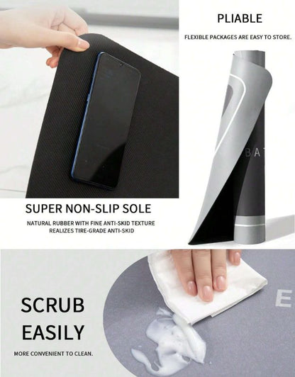 Prevents slipping, safe for kids & elderly. Washable and long-lasting.
Gentle on your feet, tough on water.