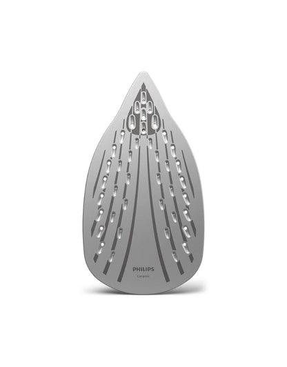 Philips EasySpeed Plus 2000W steam iron ceramic soleplate with even steam distribution holes
