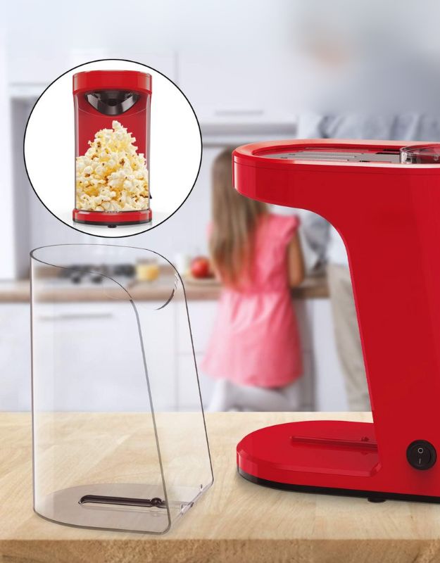 Fast and healthy oil free popcorn machine