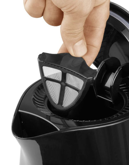 Removable filter of Sencor electric kettle for easy cleaning.