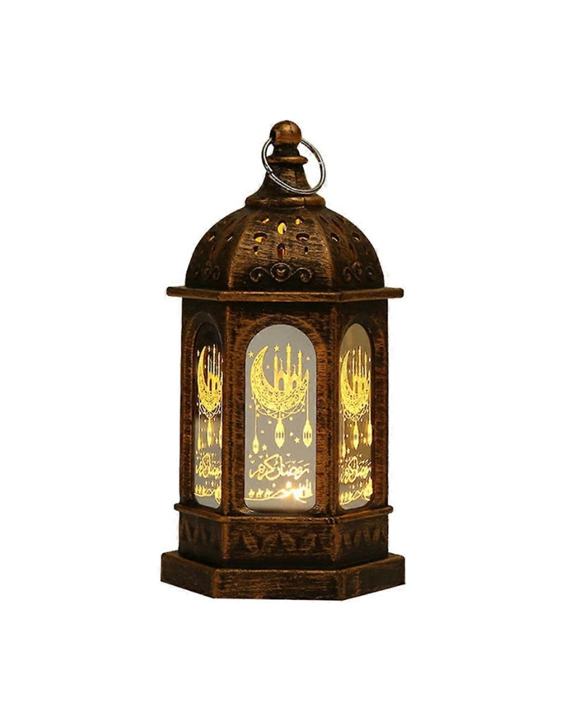 Ramadan Black & White Lantern Decorative Lights
