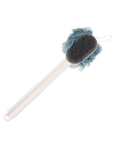 Silicone Bath Brush Loofah Sponge Back Scrubber Body Wash Sponge