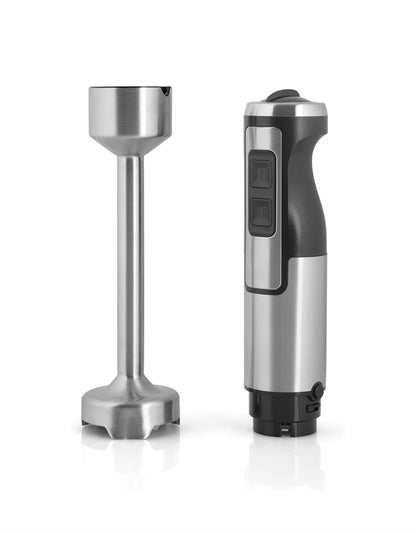 Super Crest multi-functional hand blender used for preparing baby food and sauces with fresh kitchen ingredients