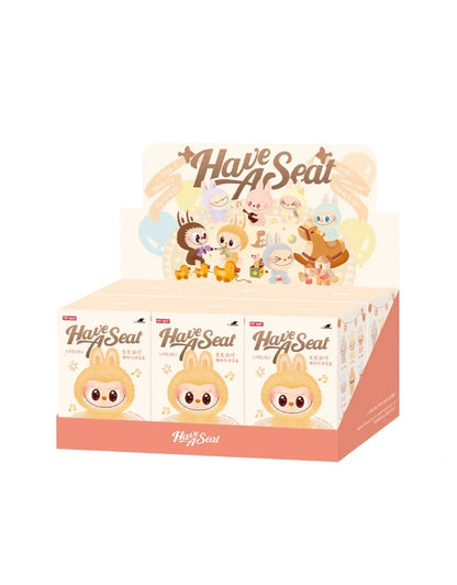 𝗟𝗔𝗕𝗨𝗕𝗨 - The Monsters Have A Seat Series-Vinyl Plush Pendant Blind Box