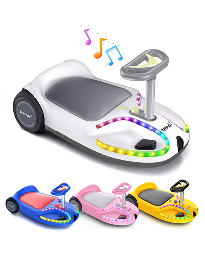 Electric 3-wheel Scooter Music Twister Anti-rollover Go-kart for Kids