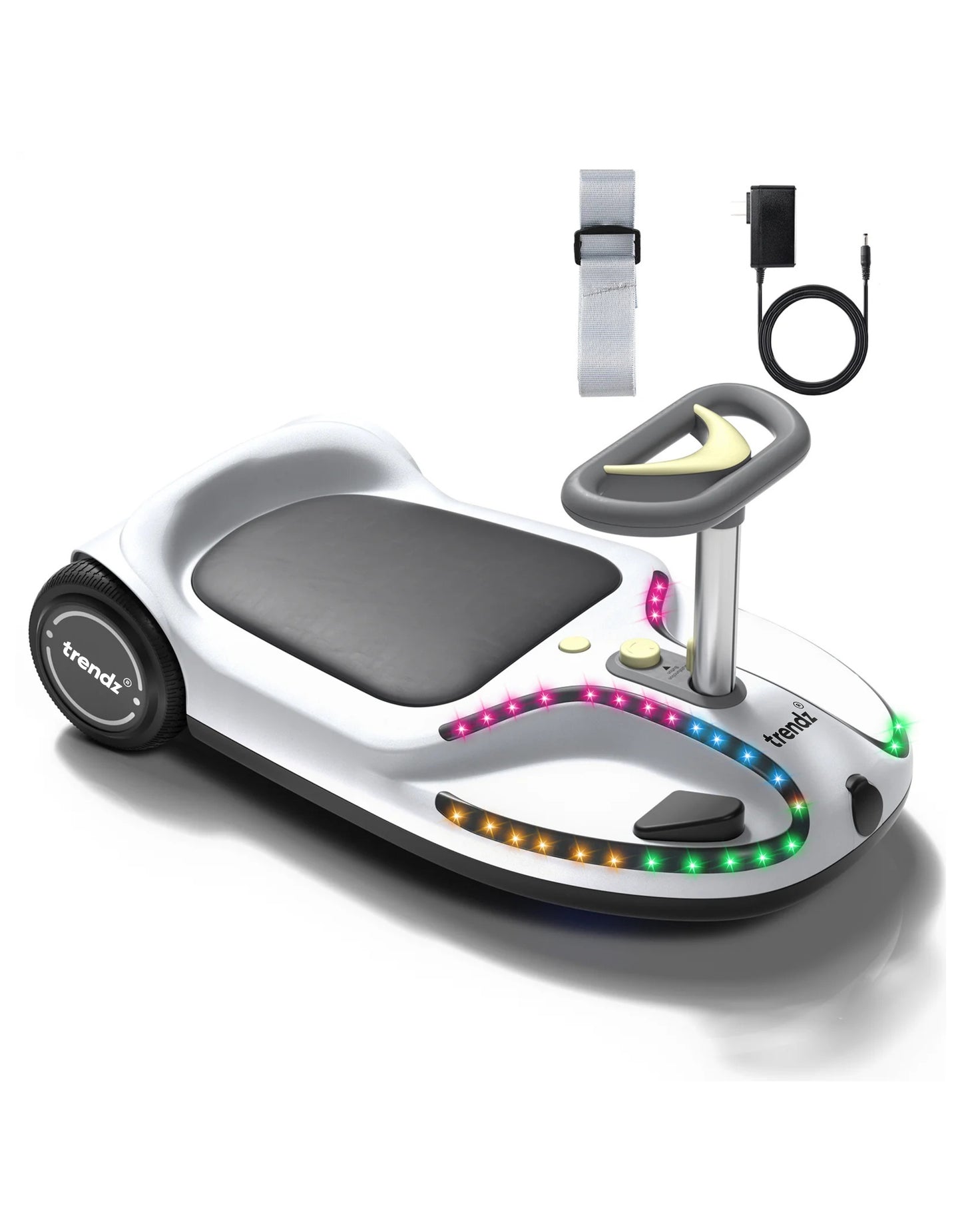 Electric 3-wheel Scooter Music Twister Anti-rollover Go-kart for Kids