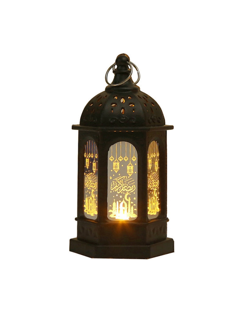 Ramadan Black & White Lantern Decorative Lights